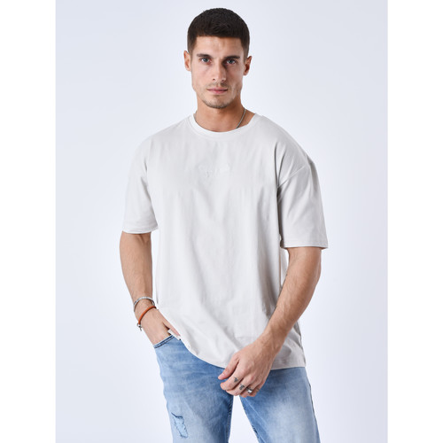 Vêtements Homme T-shirts & Polos Malles / coffres de rangements Tee Shirt T231014 Gris