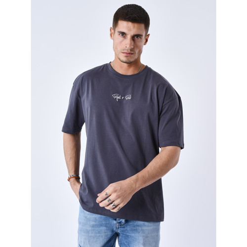 Vêtements Homme T-shirts & Polos Aller au contenu principal Tee Shirt T231014 Gris