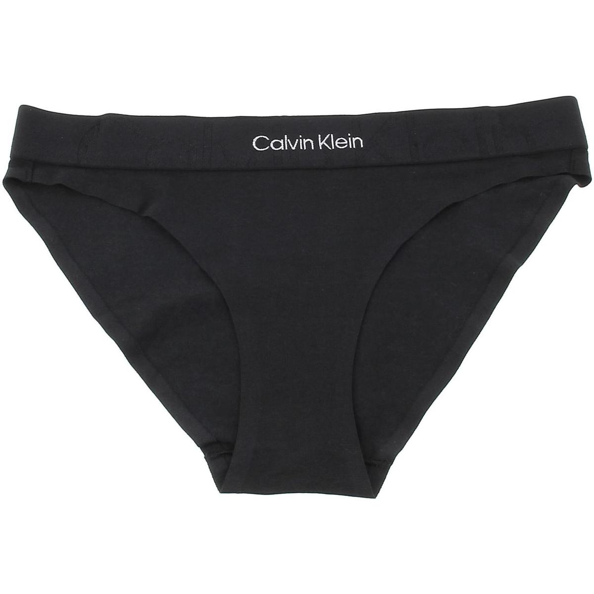 Sous-vêtements Femme Calvin Klein Babyblå BH med let for og dyb udskæring Bikini black l Noir