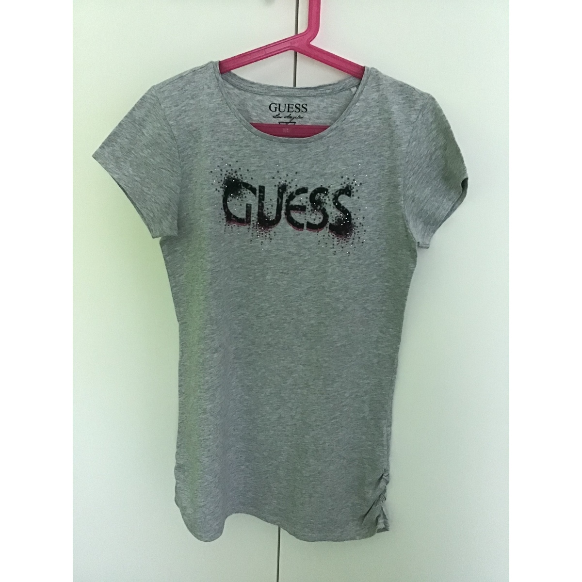Vêtements Enfant T-shirts manches courtes Guess Tee-shirt gris Guess Gris