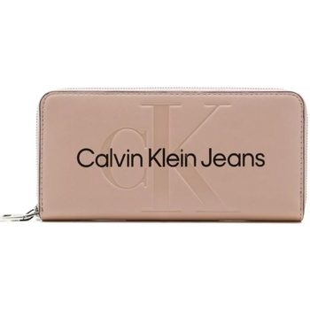 Calvin Klein Jeans Portefeuille femme Ref 58696 TQ Rose - Sacs  Portefeuilles Femme 64,90 €