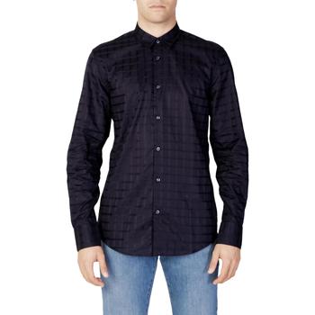 Vêtements Homme Chemises manches longues Antony Morato MMSL00628-FA440036 Bleu