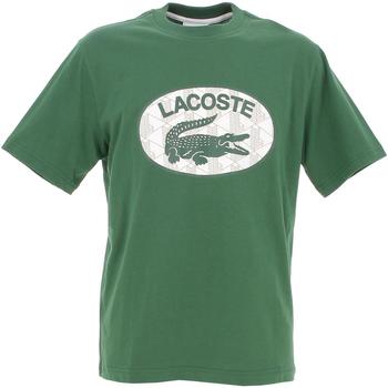Vêtements Homme T-shirts manches courtes Lacoste Tee-shirt mc vert Vert