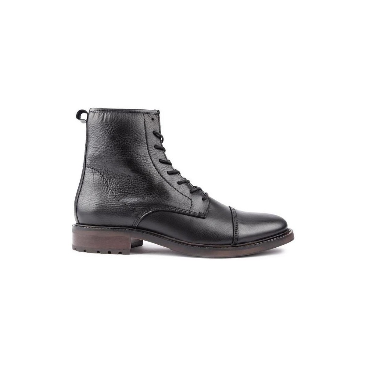 Chaussures Homme Boots Sole Vidal Ankle Bottines Noir