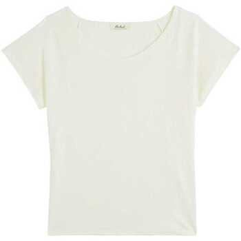 Vêtements Femme T-shirts manches courtes Achel Par Lemahieu T-shirt col rond femme lin Beige