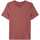 Vêtements Homme T-shirts manches courtes Maison Lemahieu T-shirt col V homme lin Bordeaux