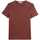 Vêtements Homme T-shirts manches courtes Achel Par Lemahieu T-shirt col rond homme lin Bordeaux