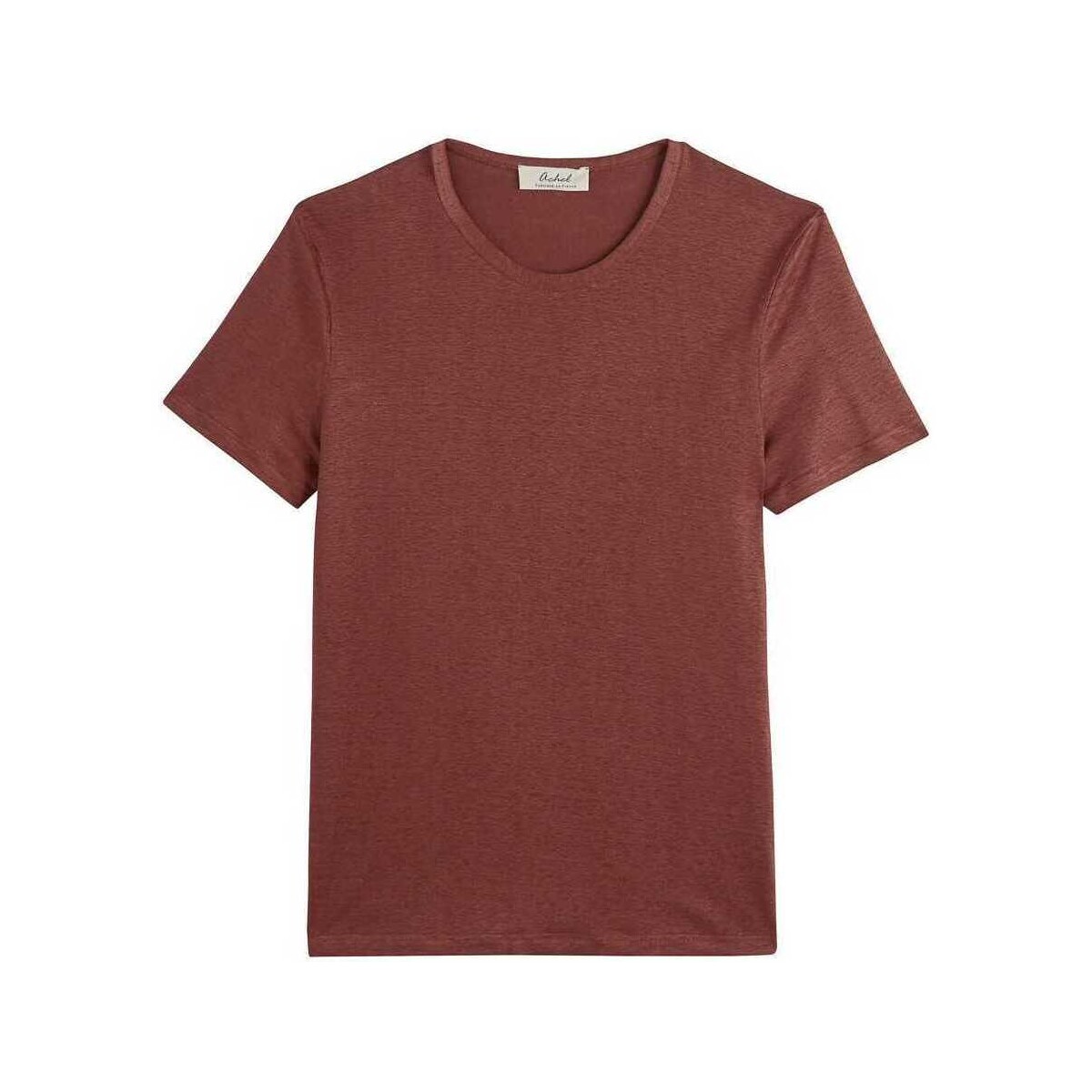 Vêtements Homme T-shirts manches courtes clothing women men box T Shirts T-shirt North col rond homme lin Bordeaux