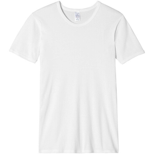 Vêt-shirt Homme T-shirts manches courtes Boys Yellow Polo Shirts T-Shirt seconde peau Blanc