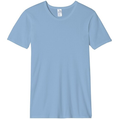 Vêt-shirt Homme T-shirts manches courtes Boys Yellow Polo Shirts T-Shirt seconde peau Bleu