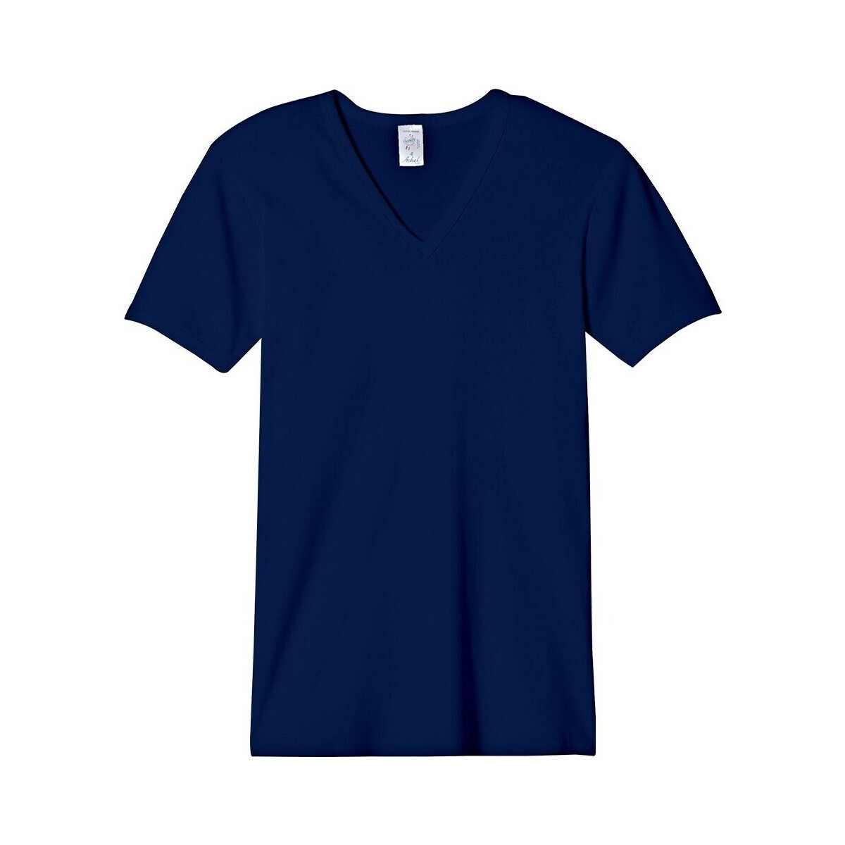 Vêtements Homme T-shirts manches courtes Achel Par Lemahieu T-Shirt seconde peau - Col V Marine