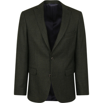 Vêtements Homme Vestes / Blazers Suitable Prestige Veston Laine Casanova Vert Vert