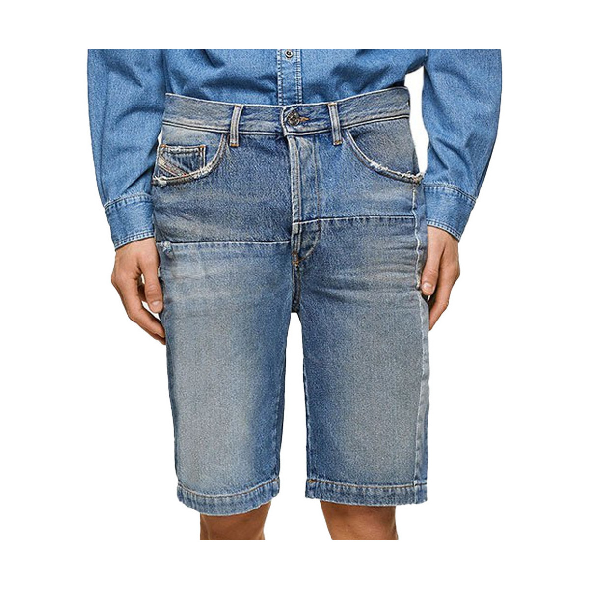 Vêtements Homme Shorts / Bermudas Diesel A02645-0NBAI Bleu