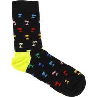 Sous-vêtements Chaussettes Happy socks Palm sock Noir