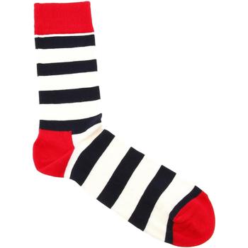 Sous-vêtements Homme Chaussettes Happy socks Stripe sock Blanc