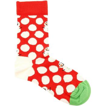 Sous-vêtements Homme Chaussettes Happy socks Big dot snowman rge sock Rouge