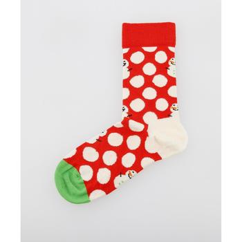 Happy socks Big dot snowman rge sock Rouge