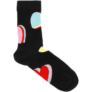 Sous-vêtements Chaussettes Happy socks My valentine sock Noir