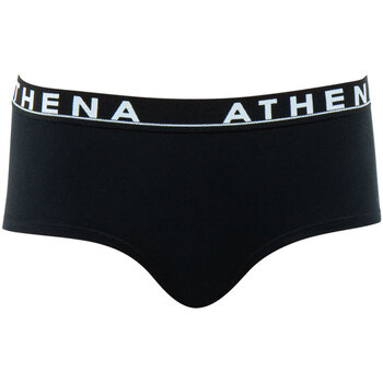 Sous-vêtements Femme Effacer les critères Athena Boxer femme Easy Color Noir
