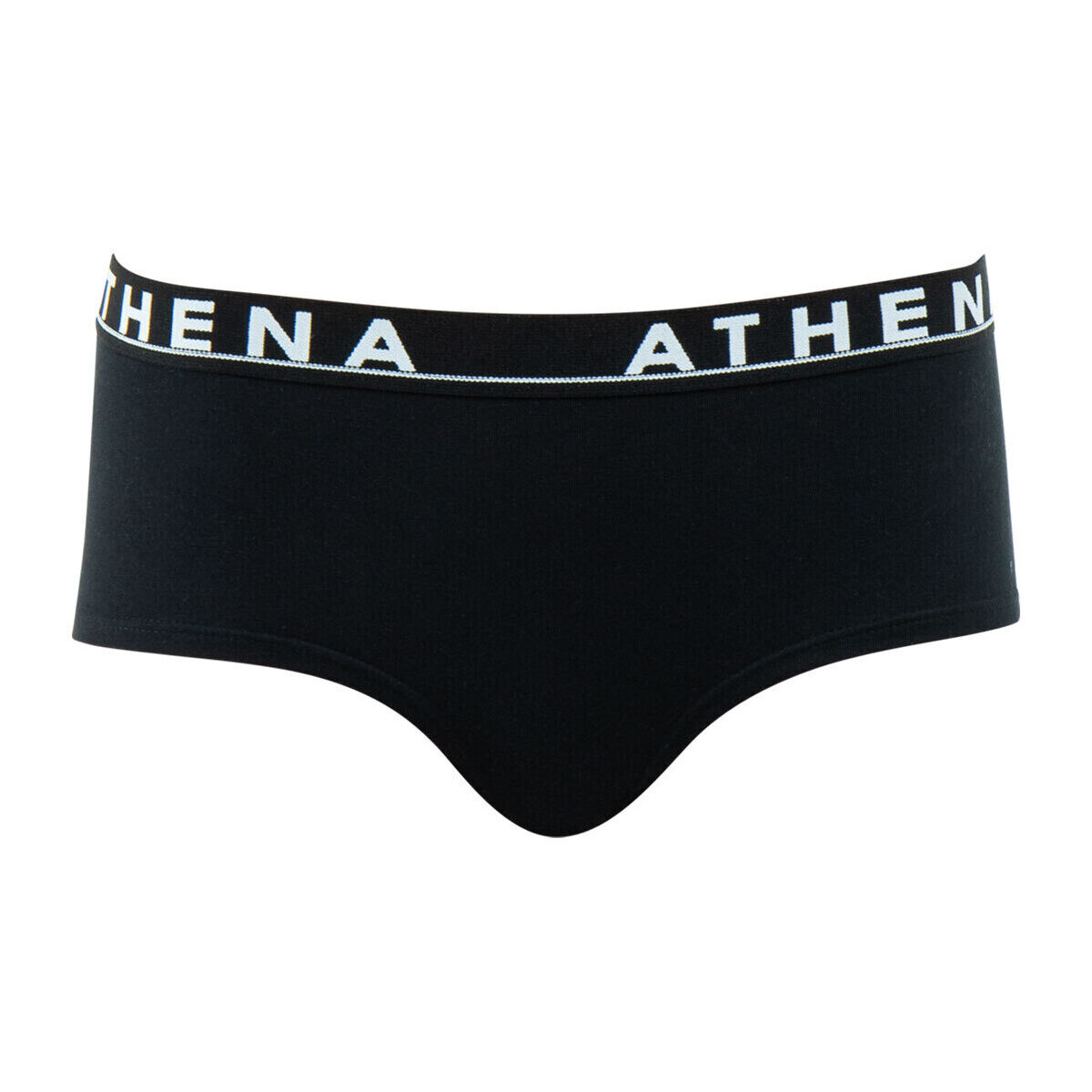 Sous-vêtements Femme Culottes & slips Athena Boxer femme Easy Color Noir