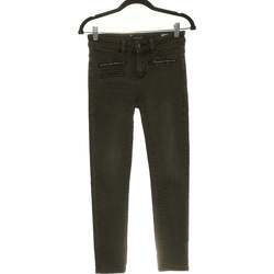 Vêtements Femme Jeans Bonobo jean droit femme  34 - T0 - XS Gris Gris