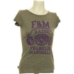 Vêtements Femme T-shirts & Polos Franklin & Marshall 34 - T0 - XS Gris