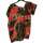 Vêtements Femme T-shirts & Polos Morgan top manches courtes  36 - T1 - S Rouge Rouge