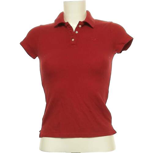 Hollister polo femme 32 Rouge Rouge - Vêtements T-shirts & Polos Femme 8,00  €