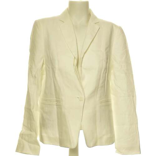 Vêtements Femme Vestes / Blazers 1.2.3 blazer  44 - T5 - Xl/XXL Blanc Blanc