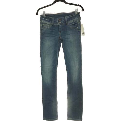 Vêtements Femme Jeans ponte-jersey Pepe jeans ponte-jersey jean slim femme  34 - T0 - XS Bleu Bleu