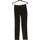 Vêtements Femme Pantalons American Vintage Pantalon Slim Femme  34 - T0 - Xs Noir