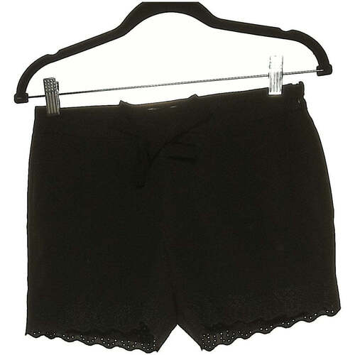 Vêtements Femme Shorts / Bermudas Nathaniel Boyfriend-Jeans mit blumiger Stickerei Schwarz short  38 - T2 - M Noir Noir