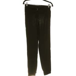 Vêtements Femme Pantalons Camaieu pantalon slim femme  36 - T1 - S Noir Noir