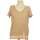 Vêtements Femme T-shirts & Polos Harris Wilson 36 - T1 - S Rose