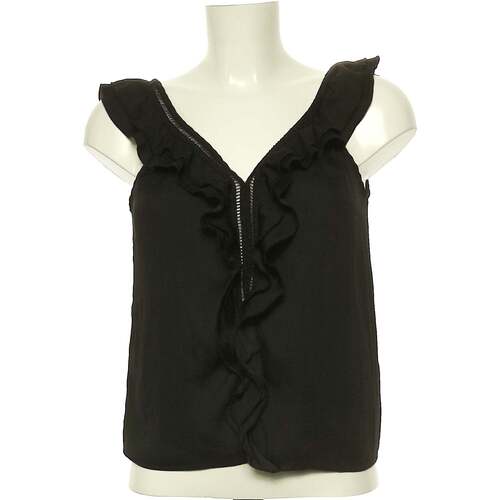 Vêtements Femme Monki Svart v-ringad t-shirt H&M débardeur  34 - T0 - XS Noir Noir