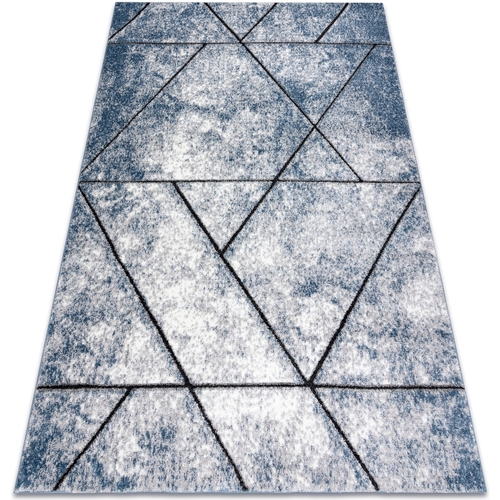 Trois Kilos Sept Tapis Rugsx Tapis moderne COZY 8872 Wall, géométrique, trian 240x330 cm Bleu