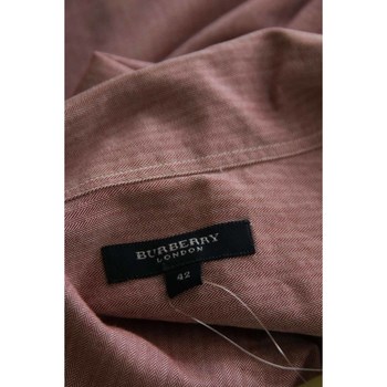 Burberry Chemises en coton Rose