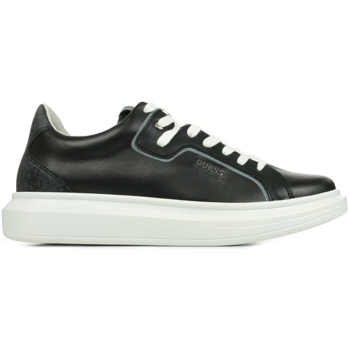 Chaussures Homme Baskets mode Guess Salerno Noir