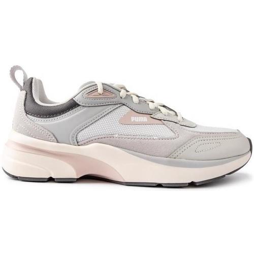 Chaussures Femme Fitness / Training Puma Fs Runner Baskets Style Course Gris