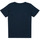 Vêtements Garçon T-shirts velour manches courtes Name it NKMLASSO SS TOP PS Marine
