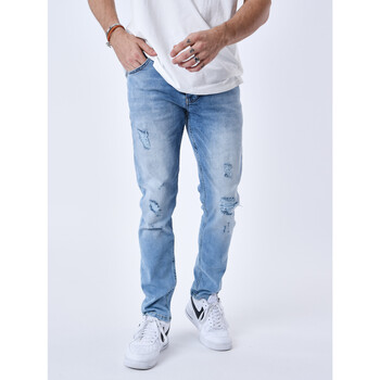 Vêtements Homme Jeans droit vegiflower t shirt Jean T239009 Bleu clair
