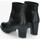 leather Femme Bottines pabloochoa.shoes 77585 Noir