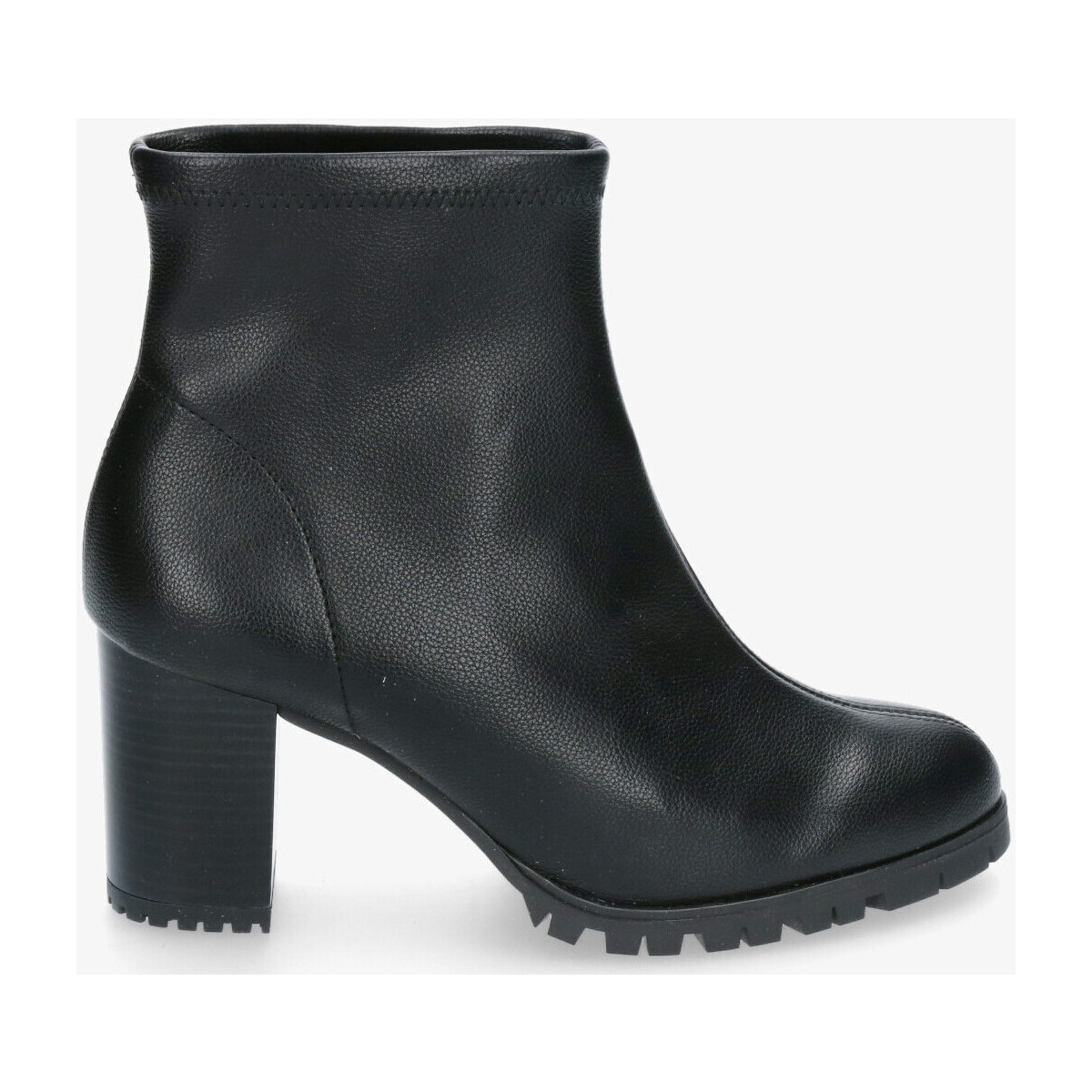 leather Femme Bottines pabloochoa.shoes 77585 Noir