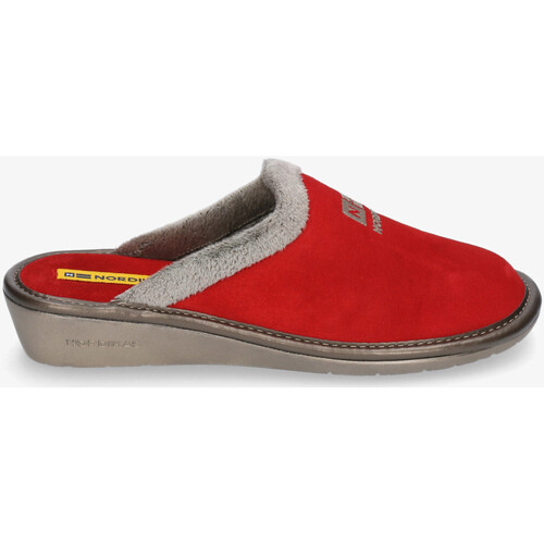 Nordikas 238-O/8 Rouge - Chaussures Chaussons Homme 52,30 €