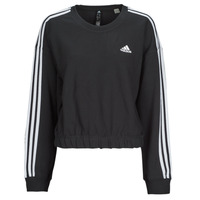 Vêtements Femme Sweats Adidas Iman Sportswear 3S CR SWT Noir