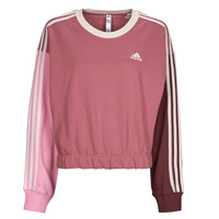 Vêtements Femme Sweats Adidas Sportswear 3S CR SWT Bordeaux / Rose