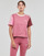 Vêtements Femme T-shirts manches courtes Adidas Sportswear 3S CR TOP Bordeaux / Rose