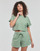 Vêtements Femme T-shirts manches courtes Adidas printable Sportswear LNG LFT TEE Vert