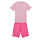 Vêtements Fille Ensembles enfant Adidas Sportswear LK BL CO T SET Rose clair