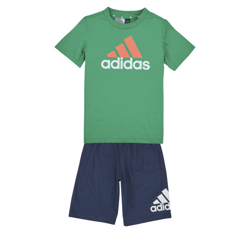 Vêtements Enfant Ensembles enfant from Adidas Sportswear LK BL CO T SET Bleu / Vert